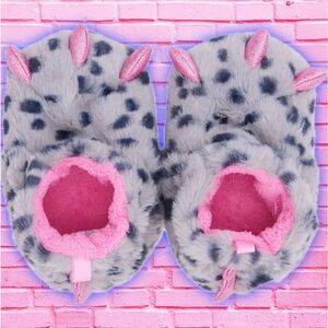 Wonder Nation Baby Girl Monster Claw Bootie Slippers, Size 5